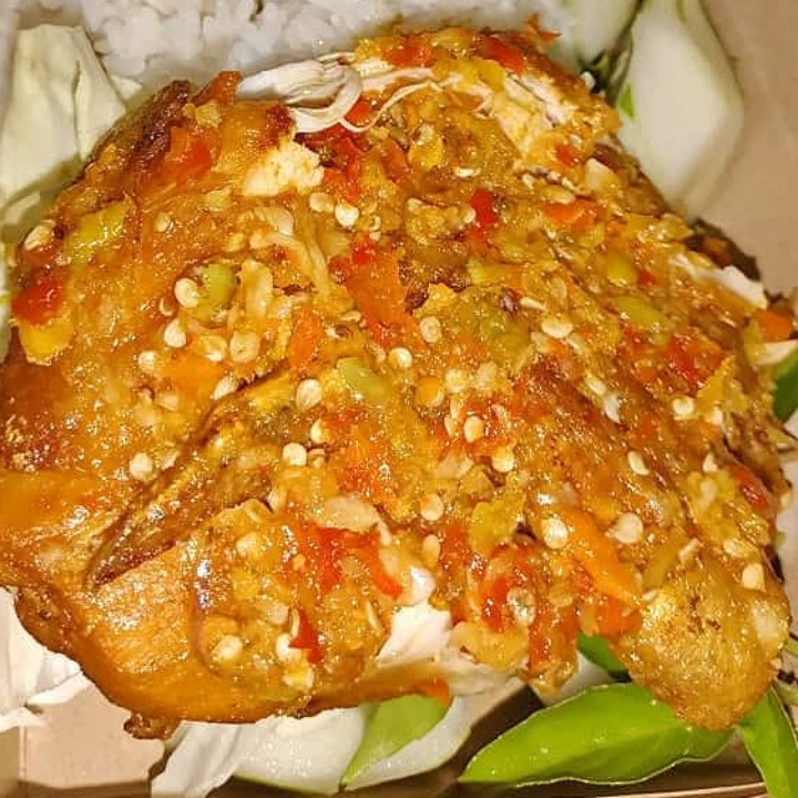 Ayam Geprek TANPA Nasi