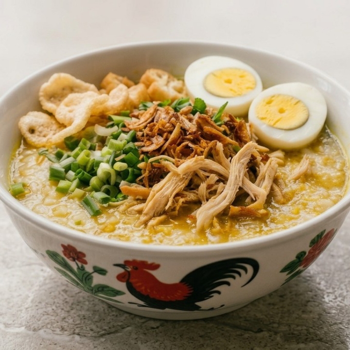 Bubur Ayam Subang Samping Pangkalan Ojek Plaza