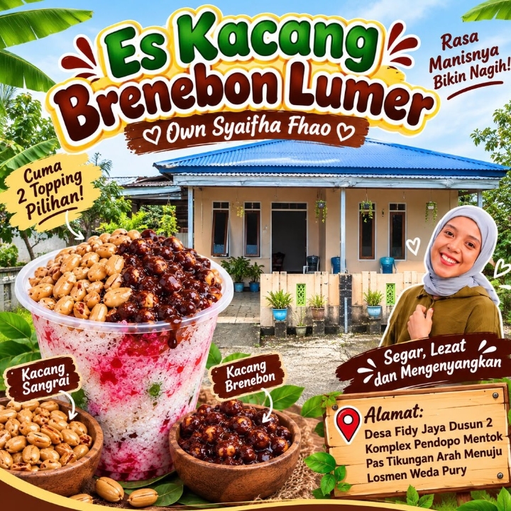 Es Kacang Brenebon Lumer