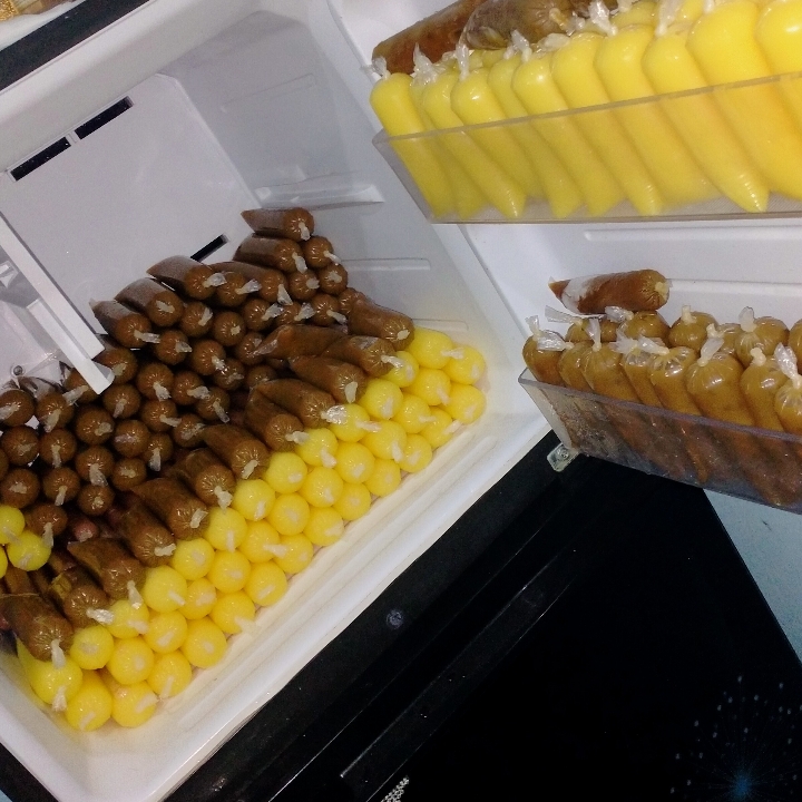 ES LILIN Kacang Ijo
